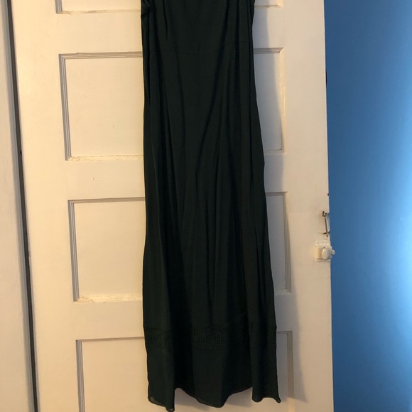 K Petite Green Dress & Jacket Set. 6P. Gauzy flowy lovely! - Picture 3 of 9